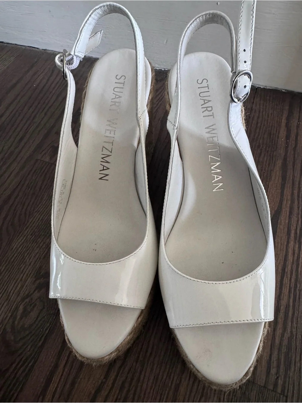 Stuart Weitzman Women's Island Espadrille Wedge Sandal 8.5